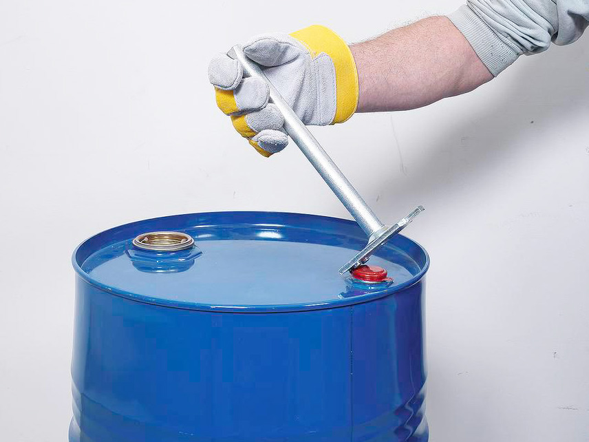 Cách mở phuy sắt 200 lít B3 Cách mở phuy sắt 200 lít