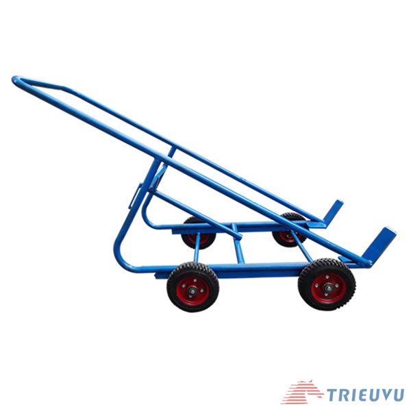 Xe di chuyển thùng phuy hóa chất Xe di chuyển thùng phuy hóa chất