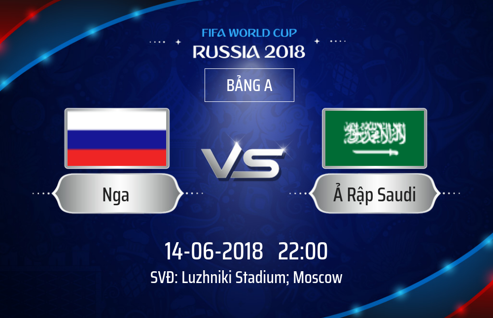 Lịch thi đấu World Cup 2018 Lịch thi đấu World Cup 2018