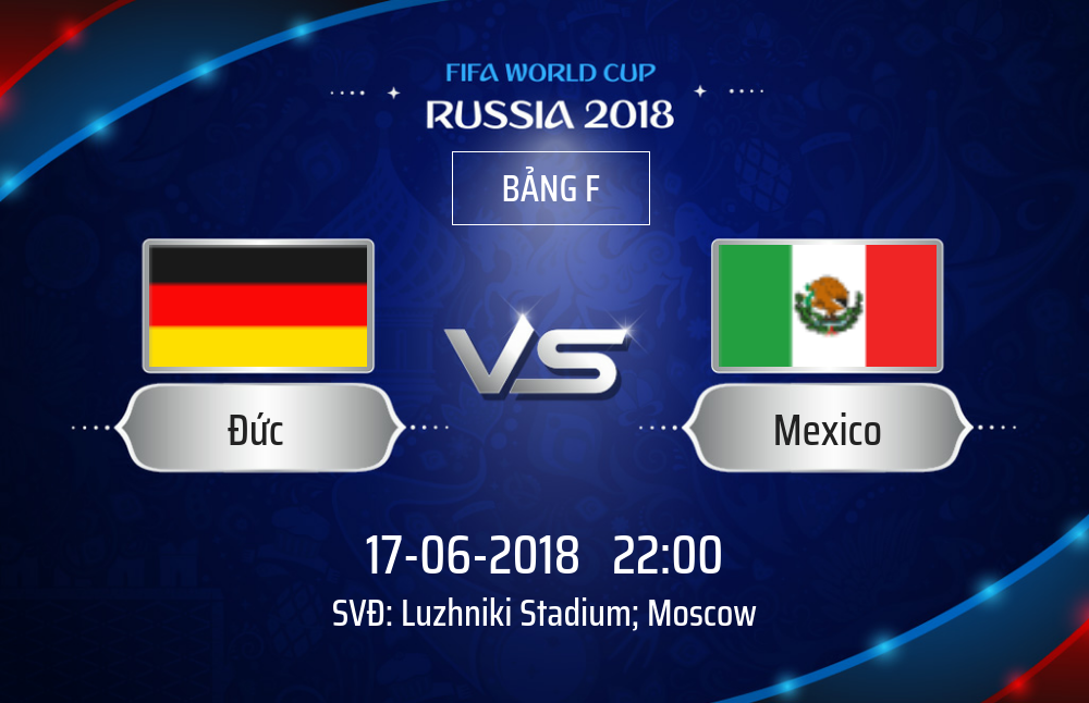 Lịch thi đấu World Cup 2018 Lịch thi đấu World Cup 2018