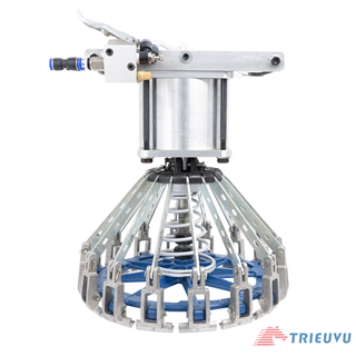 Kẹp nắp thùng sơn thiếc 18 20 lít (khí nén)