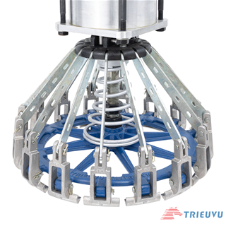 Kẹp nắp thùng sơn thiếc 18 20 lít (khí nén)