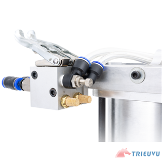 Kẹp nắp thùng sơn thiếc 18 20 lít (khí nén)