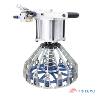 Kẹp nắp thùng sơn thiếc 18 20 lít (khí nén)