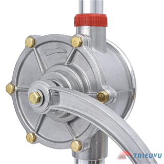 Bơm hóa chất quay tay nhôm