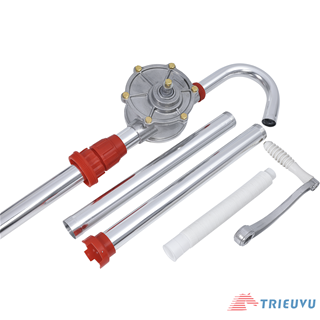 Bơm hóa chất quay tay nhôm