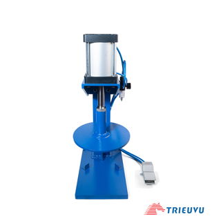 Máy đóng nắp thùng nhựa 20L khí nén