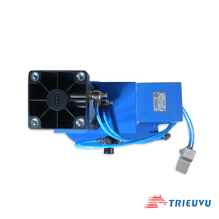 Máy đóng nắp thùng nhựa 20L khí nén