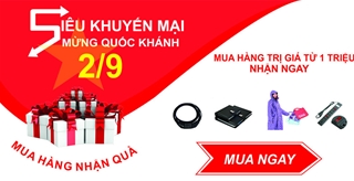 Chương trình khuyến mãi Quốc Khánh 2/9